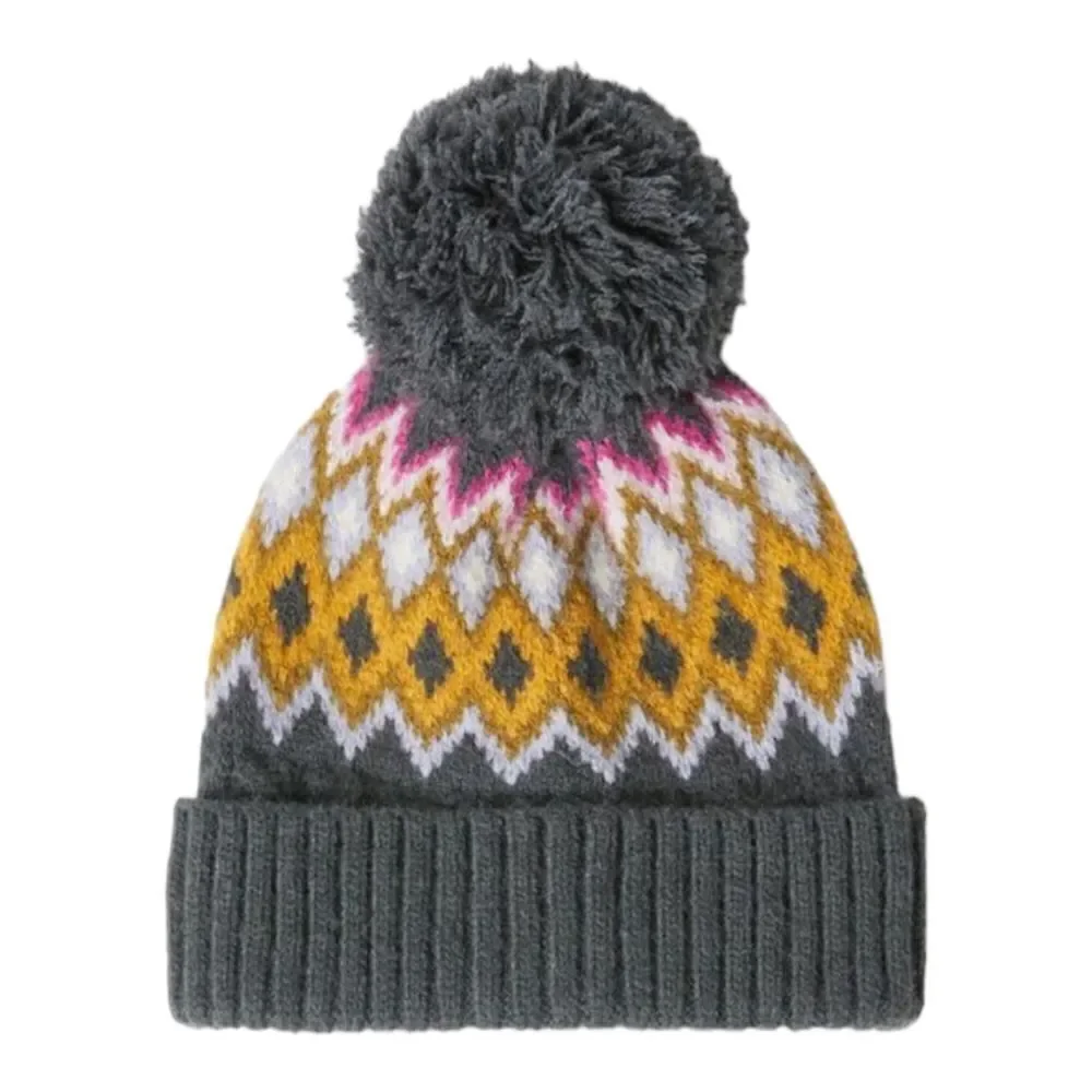 ZARA Kids | Gray | FAIR ISLE KNIT HAT
